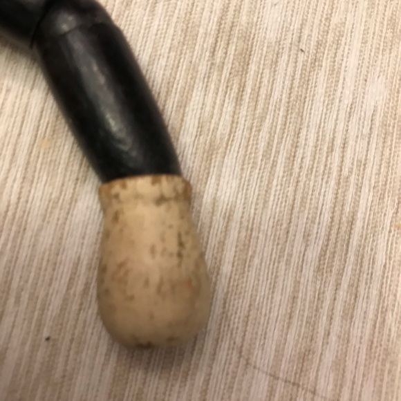 Antique Mr. 🥜 🎩 Mr. Peanut Reticulated Wooden Toy Top Hat Vintage 🎩🥜 - Picture 7 of 9